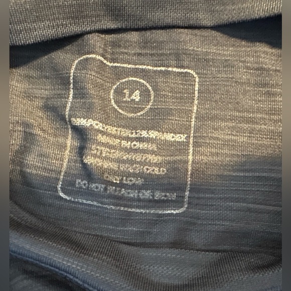 A-Frame Surf Shirt/ Rashguard, Size 14 - Picture 4 of 5